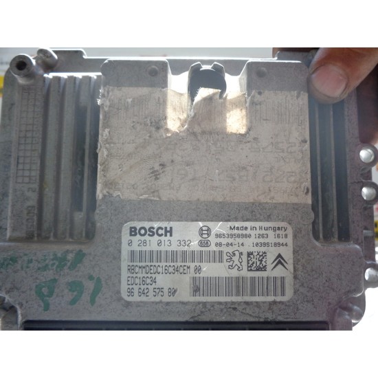 CALCULATOR MOTOR CITROEN C4 1.6HDI , AN 2005-2010