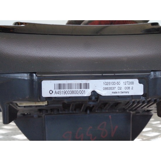 CEAS BORD SMART FORTWO 451 ,1.0B ,  AN 2010-2014 