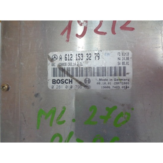 CALCULATOR MOTOR MERCEDES ML W163 2.7CDI , AN 1998-2005