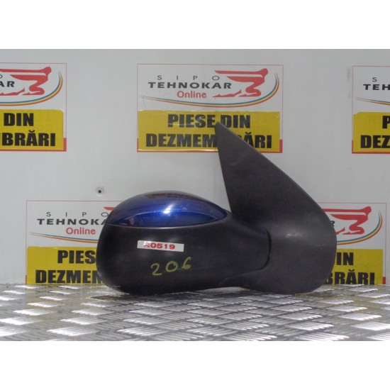 OGLINDA DREAPTA PEUGEOT 206 1999-2009, MANUALA 