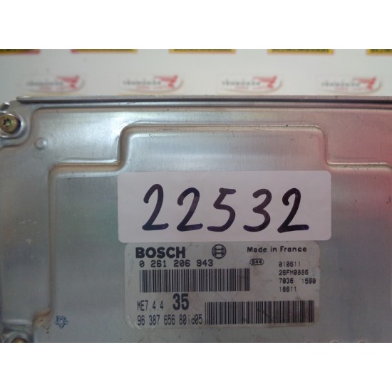 CALCULATOR MOTOR PEUGEOT 307 1.6B 16V , AN 2001-2008
