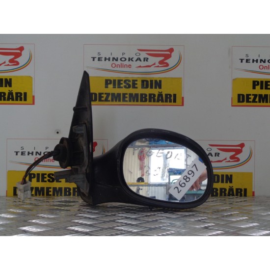 OGLINDA DREAPTA PEUGEOT 206 CC, AN 2001-2009, 7 FIRE 