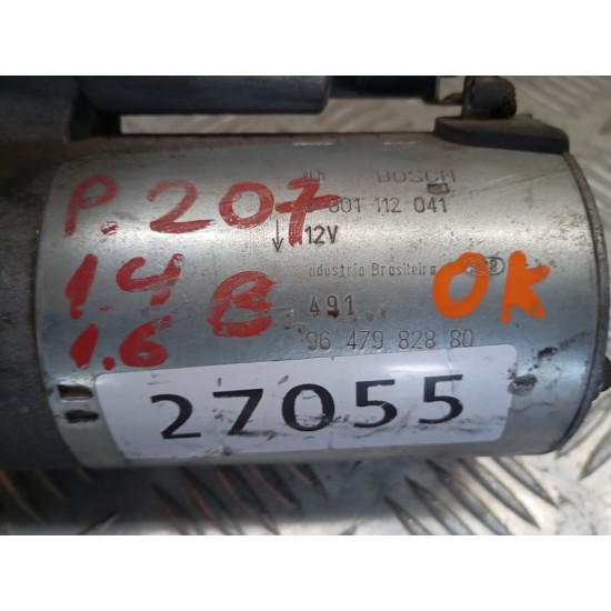 ELECTROMOTOR PEUGEOT 207 1.4 BENZINA ,AN 2006-2014 !