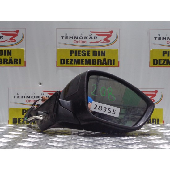 OGLINDA DREAPTA PEUGEOT 208 , AN 2012-2019, 9 FIRE 