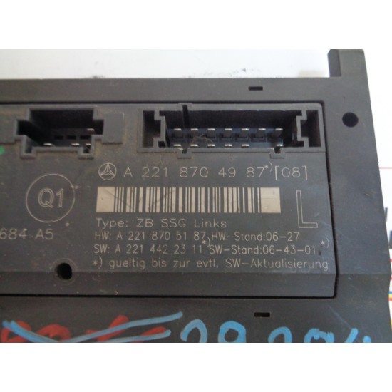 MODUL SCAUN STANGA FATA MERCEDES CLASA S W211, AN 2006-2013