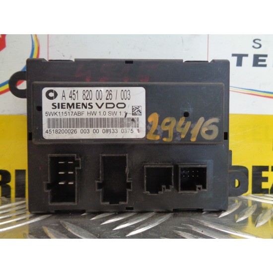 MODUL INCHIDERE CENTRALIZATA SMART FORTWO 451, AN 2007-2014