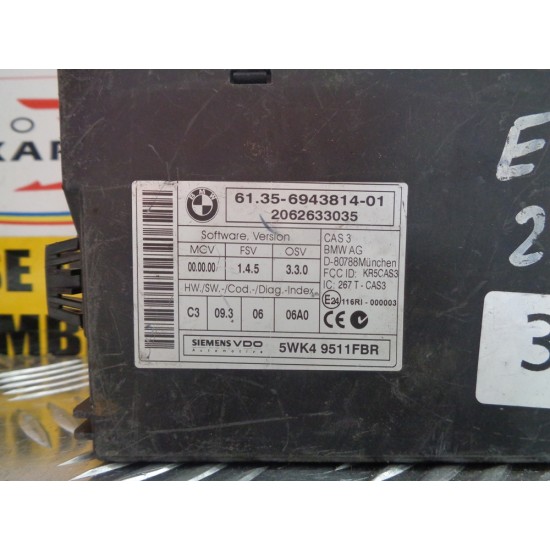 IMOBILIZATOR BMW SERIA 5 E60 , AN 2004-2010