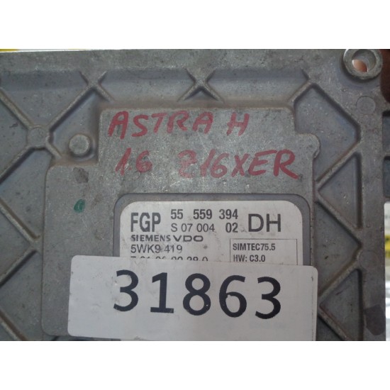 CALCULATOR MOTOR OPEL ASTRA H 1.6B/16V , AN 2005-2010 Z16XER 