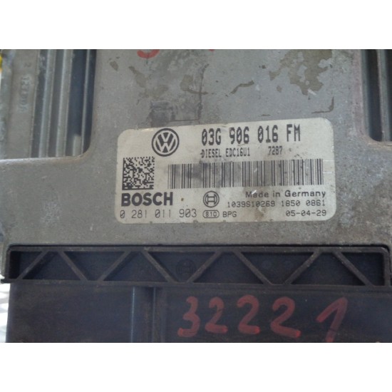 CALCULATOR MOTOR VOLKSWAGEN GOLF V 2.0TDI , AN 2005-2008 BKD