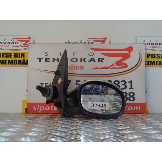 OGLINDA DREAPTA PEUGEOT 206 , AN 1999-2009, MANUALA 