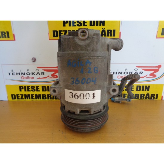 COMPRESOR AC OPEL AGILA, 1.2B,  AN 2000-2007