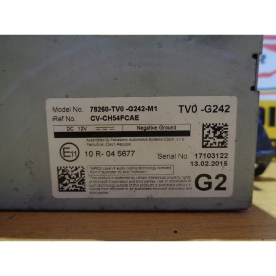 DISPLAY HONDA CIVIC , AN 2011-2015