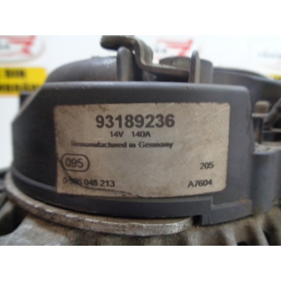 ALTERNATOR OPEL VECTRA C 3.0CDTI , AN 2003-2009