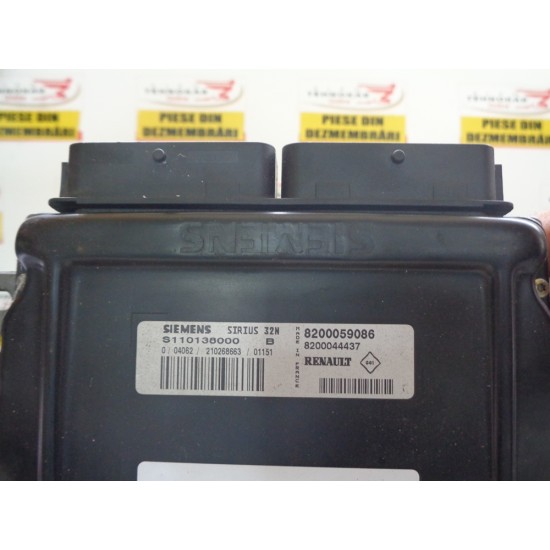 CALCULATOR MOTOR RENAULT MEGANE II , 1.6B 16V  , AN 2002-2009