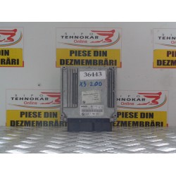 CALCULATOR MOTOR BMW  X3 E83 2.0D , AN 2003-2007