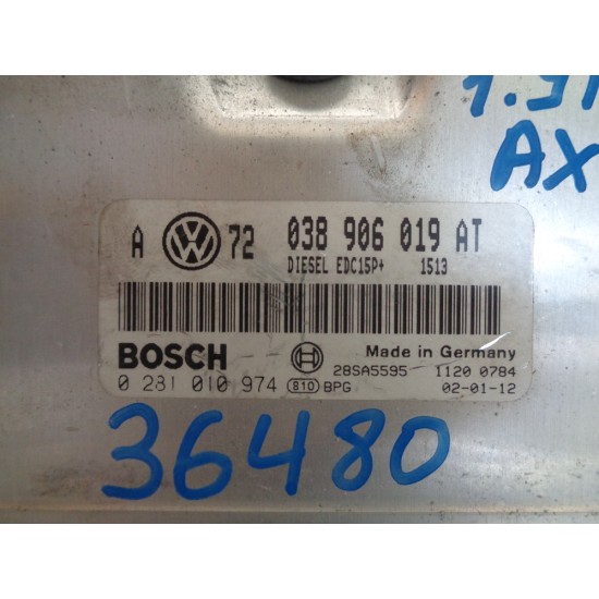 CALCULATOR MOTOR VOLKSWAGEN GOLF IV 1.9TDI AXR 