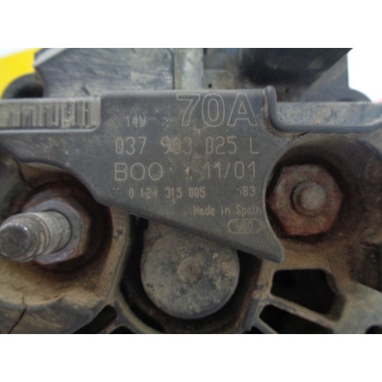ALTERNATOR VOLKSWAGEN POLO 6N 1.0B , AN 1998-2002
