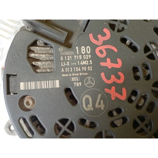 ALTERNATOR MERCEDES CLASA C W204 2,2 CDI ,AN 2007-2014 !