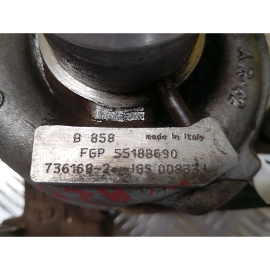 TURBINA ALFA ROMEO 147 1.9 JTD ,AN 2004-2007 ! TURBINA ALFA ROMEO 147 1.9 JTD ,AN 2004-2007 !
