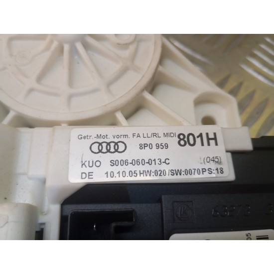 MOTORAS MACARA STANGA FATA AUDI A3 8P ,AN 2003-2009 ! MOTORAS MACARA STANGA FATA AUDI A3 8P ,AN 2003-2009 !