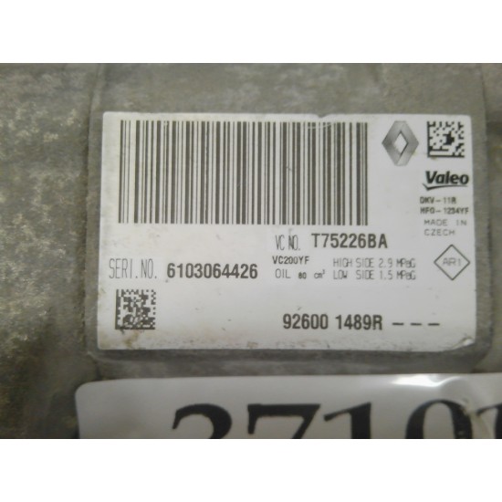 COMPRESOR AC DACIA LODGY 1.5 DCI ,AN 2012-2022 ! COMPRESOR AC DACIA LODGY 1.5 DCI ,AN 2012-2022 !