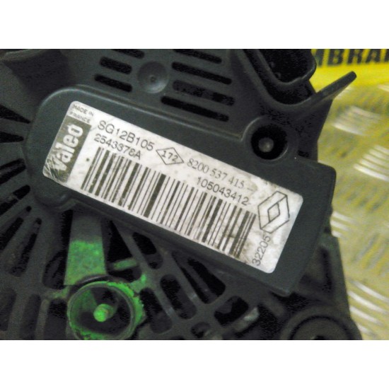 ALTERNATOR RENAULT KANGOO II 1.5 DCI ,AN 2007-2013 ! ALTERNATOR RENAULT KANGOO II 1.5 DCI ,AN 2007-2013 !