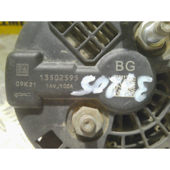 ALTERNATOR OPEL ASTRA J 1.6 BENZINA ,AN 2010-2016 !