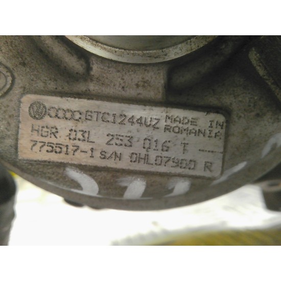 TURBINA VOLKSWAGEN GOLF VI 1.6 TDI ,AN 2008-2015 !