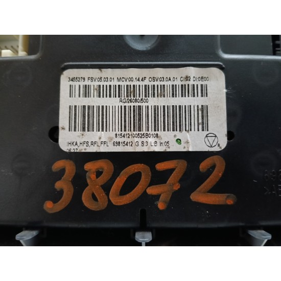 COMANDA CLIMA MINI R57 1.6 TURBO BENZINA ,AN2009-2015 ! COMANDA CLIMA MINI R57 1.6 TURBO BENZINA ,AN2009-2015 !