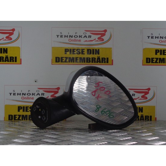 OGLINDA DREAPTA FIAT 500,  AN FABRICATIE 2007-2015, 7 FIRE 