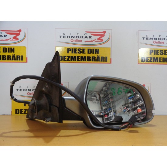 OGLINDA DREAPTA AUDI A4 B8 , AN 2012-2015, FARA SEMNALIZARE , 10 FIRE