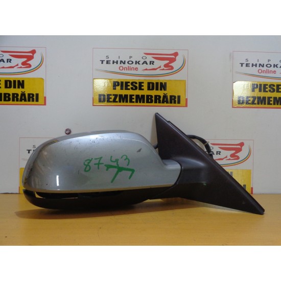 OGLINDA DREAPTA AUDI A4 B8 , AN 2012-2015, FARA SEMNALIZARE , 10 FIRE