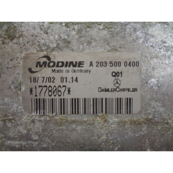 RADIATOR INTERCOOLER MERCEDES CLASA C 2.2 DIESEL 2000-2008 RADIATOR INTERCOOLER MERCEDES CLASA C 2.2 DIESEL 2000-2008