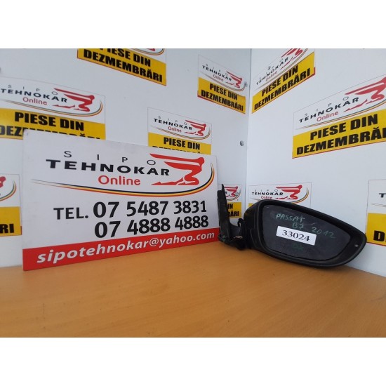 OGLINDA DREAPTA VOLKSWAGEN PASSAT B7 2012 OGLINDA DREAPTA VOLKSWAGEN PASSAT B7 2012