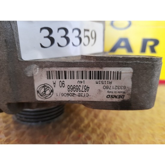 ALTERNATOR FIAT 600 1.1 B 2001 ALTERNATOR FIAT 600 1.1 B 2001