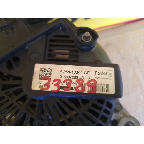 ALTERNATOR FORD C-MAX 1.6 TDCI, AN 2013 ALTERNATOR FORD C-MAX 1.6 TDCI, AN 2013