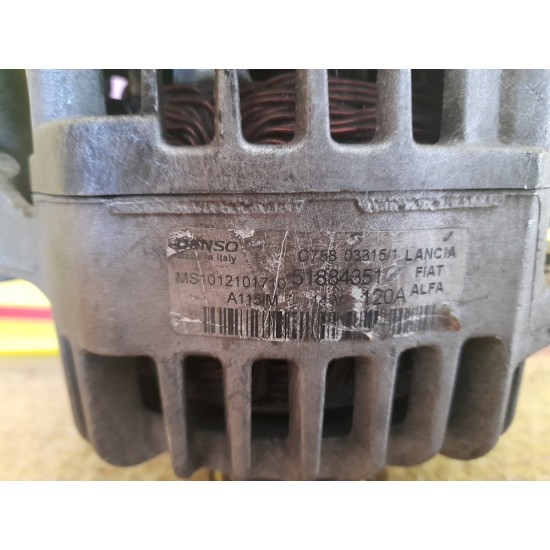 ALTERNATOR JEEP RENEGADE 1.6 DIESEL / 2.0 DIESEL, AN 2015-2020