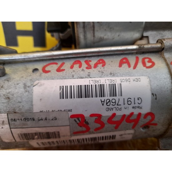 ELECTROMOTOR MERCEDES CLASA B W245 , 2.0 BENZINA, AN 2006-2011