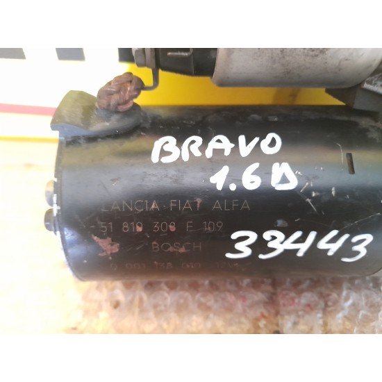 ELECTROMOTOR FIAT BRAVO 1.6 JTDM, AN 2006-2014 ELECTROMOTOR FIAT BRAVO 1.6 JTDM, AN 2006-2014