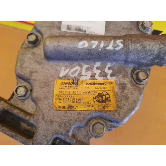 COMPRESOR AC FIAT STILO 1.2/1.4 BENZINA, AN 2008 COMPRESOR AC FIAT STILO 1.2/1.4 BENZINA, AN 2008