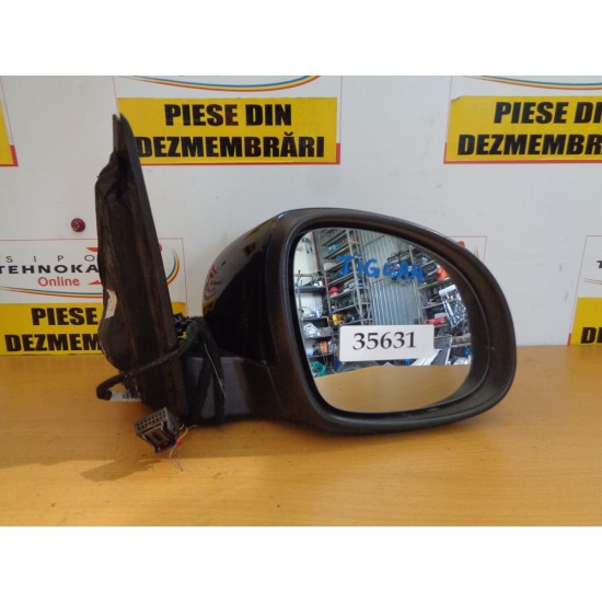 OGLINDA DREAPTA VOLKSWAGEN TIGUAN, AN 2007-2016, DEFECT LA CAPAC -  7 FIRE