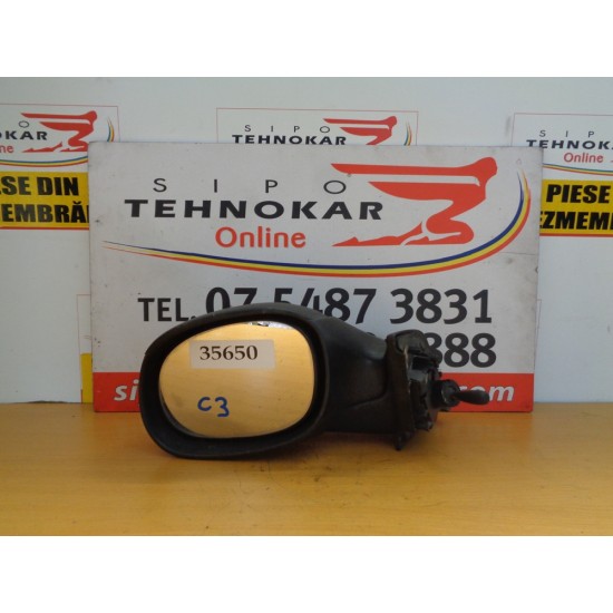 OGLINDA STANGA CITROEN C3, AN 2002-2009 - MANUALA 