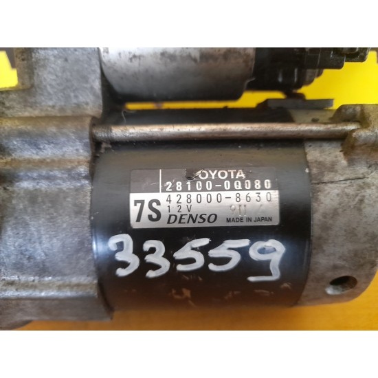 ELECTROMOTOR TOYOTA YARIS , 1.0 BENZINA, AN 2011-2018 ELECTROMOTOR TOYOTA YARIS , 1.0 BENZINA, AN 2011-2018