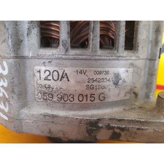 ALTERNATOR AUDI A4 B6, 2.5 TDI, AN 2001-2005 ALTERNATOR AUDI A4 B6, 2.5 TDI, AN 2001-2005