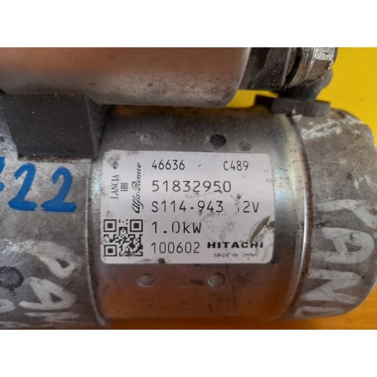 ELECTROMOTOR FIAT PANDA 1.2 BENZINA AN 2004-2014