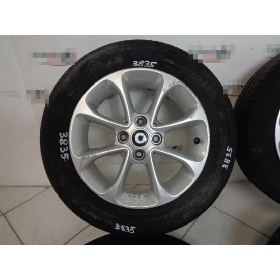 SET JANTE ALIAJ SMART 453 DIM FATA 165/65/R15 SPATE 185/60/R15
