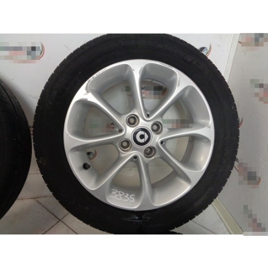 SET JANTE ALIAJ SMART 453 DIM FATA 165/65/R15 SPATE 185/60/R15