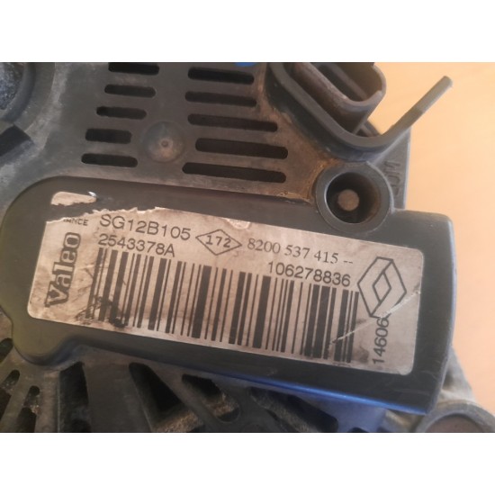 ALTERNATOR RENAULT SCENIC II, 1.5 DCI, AN 2004 ALTERNATOR RENAULT SCENIC II, 1.5 DCI, AN 2004