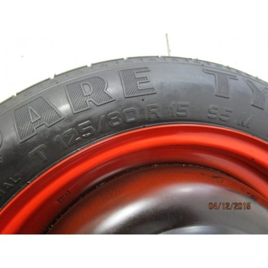 ROATA DE REZERVA SLIM FORD FOCUS DIM 125/80/R15 ROATA DE REZERVA SLIM FORD FOCUS DIM 125/80/R15