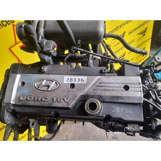 MOTOR HYUNDAI ACCENT, 1.6 BENZINA, AN 2006 MOTOR HYUNDAI ACCENT, 1.6 BENZINA, AN 2006